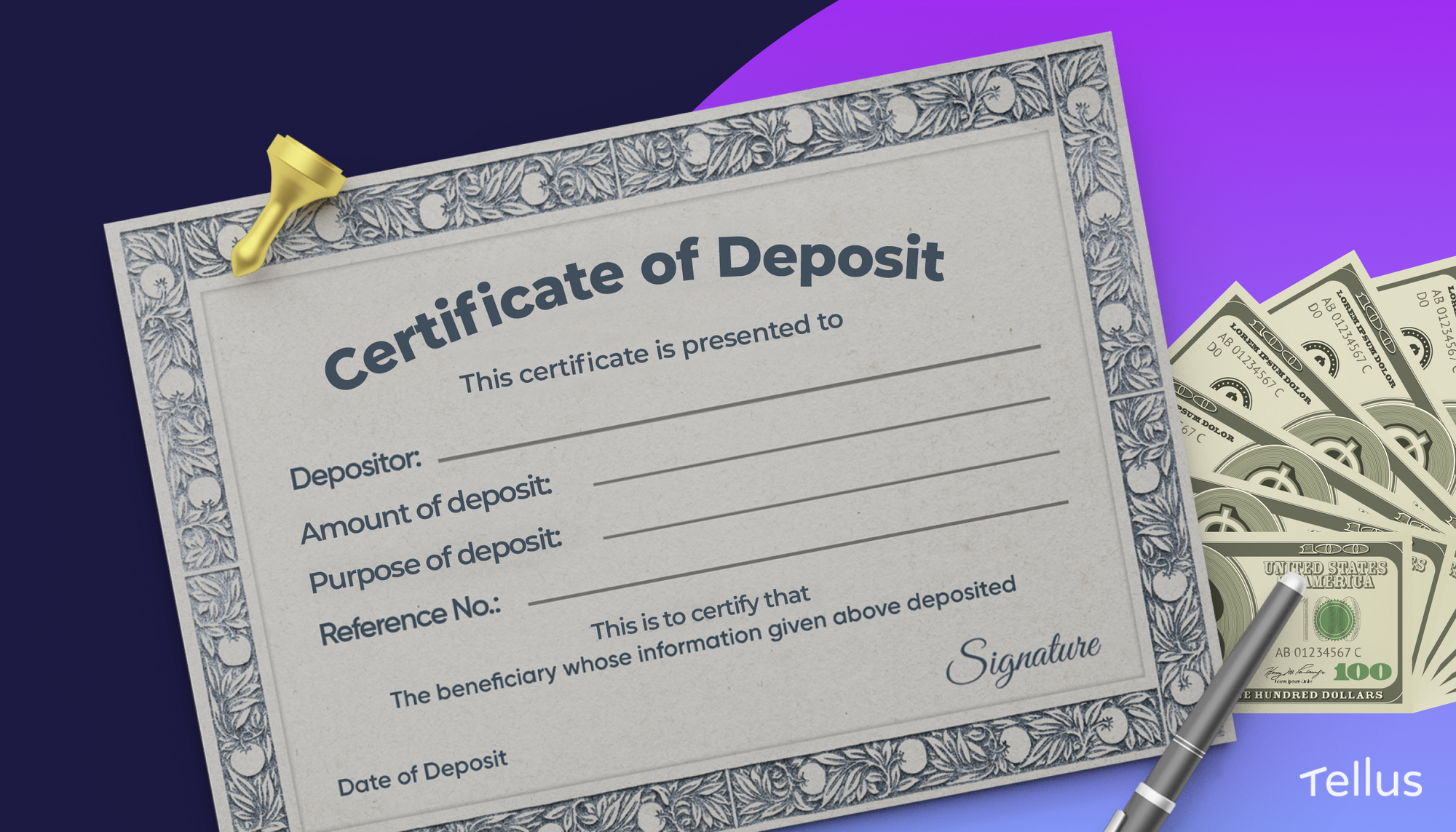 Certificate of deposit