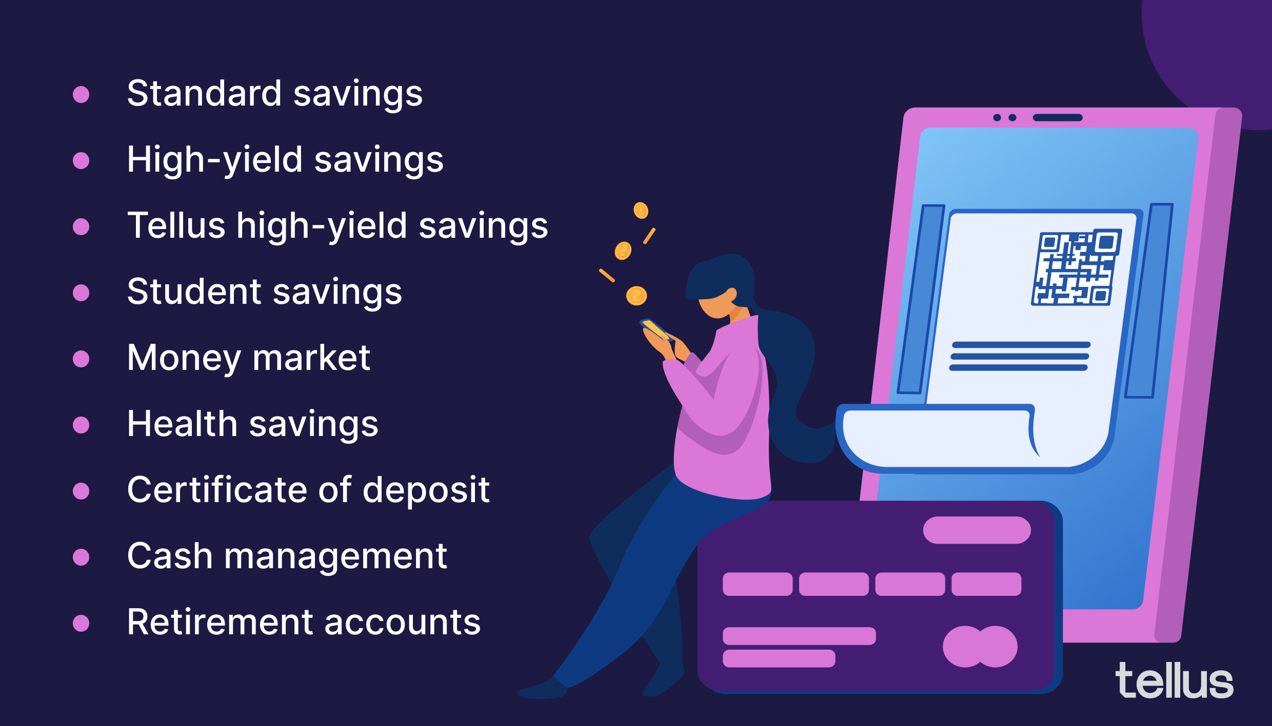 List of savings account types
