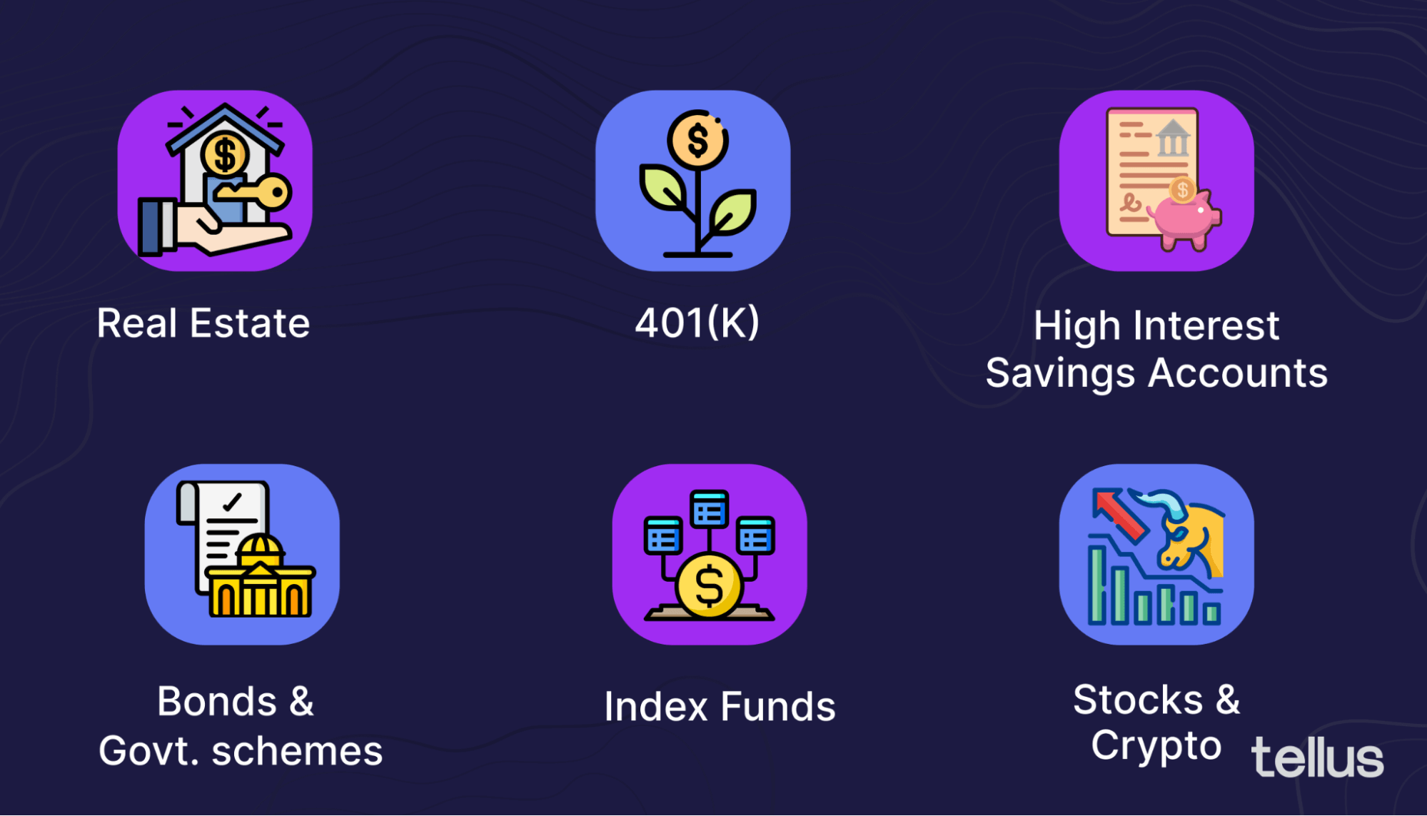 Investment options for investing for retirement