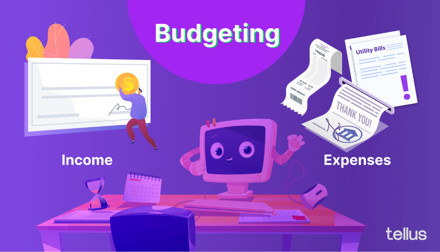 Graphic representing budgeting process