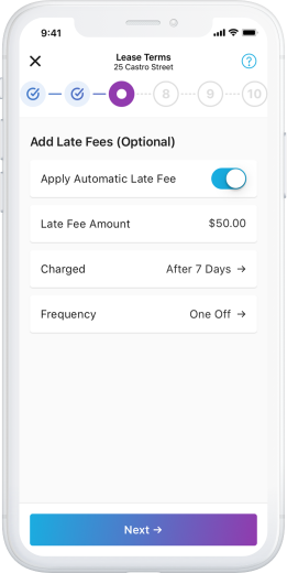 Late Fees