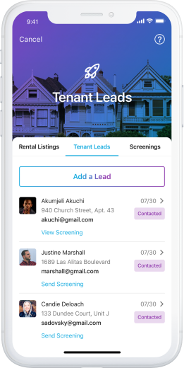 Tenant Leads